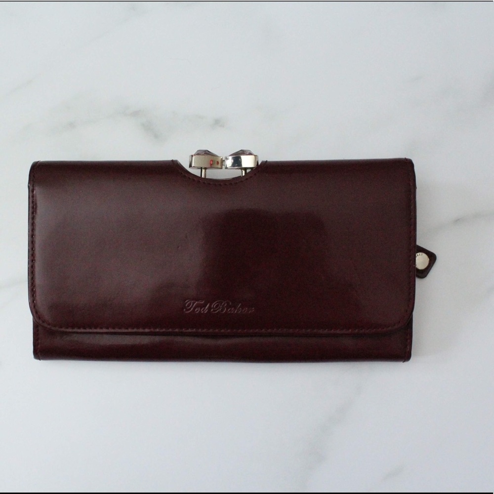 Burgundy Ted Baker Wallet